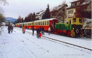 Weihnachts-Idylle in der Eifel - Quelle: Brohltal-Bahn / Michael Baaden [b]