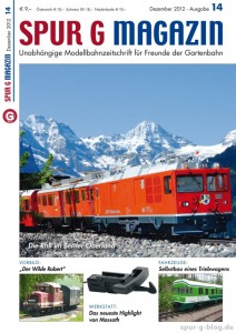 Das neue Heft des Spur-G-Magazins ist da - Quelle: Spur-G-Magazin [b]