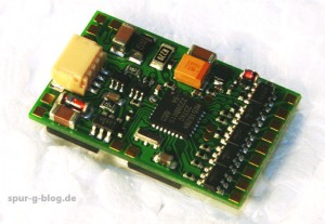 Der 3A-Decoder eignet sich auch für die meisten Gartenbahnen - Quelle: Tams Elektronik [b]