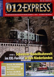 Jetzt am Kiosk: Die neue Ausgabe des 012-Express - Quelle: Spur-G-Blog [b]