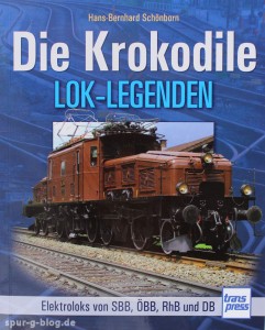 Das neue Buch des transpress Verlags widmet sich den berühmten "Krokodilen" - Quelle: Spur-G-Blog [b]