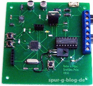 Der neue Decoder für Drehscheiben von POLA G - Quelle: Gartenbahn und Minipuppen [b]