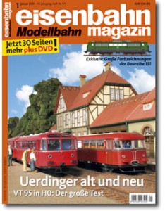 Wer an der Wahl des "Modell des Jahres 2015" teilnehmen möchte, muss sich die aktuelle Ausgabe 1/2015 des "eisenbahn magazins" besorgen - Quelle: Alba Verlag