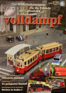 Jetzt im Gartenbahn-Fachhandel erhältlich:  Ausgabe 2/2015 der "volldampf" - Quelle: Spur-G-Blog [b]