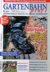 Die Ausgabe 3/2015 des Garetnbahn profi gibt es im Zeitschriftenhandel oder beim Gartenbahnhändler - Quelle: Spur-G-Blog [b]