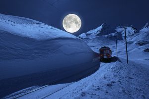 Die RhB lädt zu einem besonderen Naturereignis ein - Quelle: Rhätische Bahn